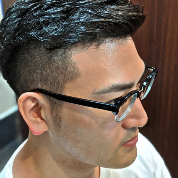 震災刈りスタイル〈理容室〉〈銀座〉〈新橋〉〈ショート〉