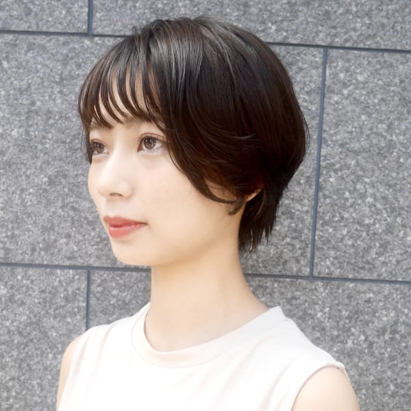 35ページ目 オススメ順 30代 ボブ アッシュ ブラウン ショートの髪型 ヘアスタイル 楽天ビューティ