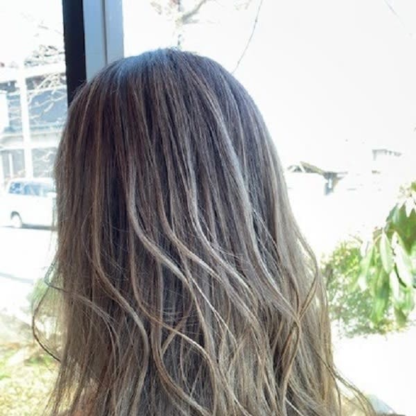 バレイヤージュグレージュ|cielo HAIR