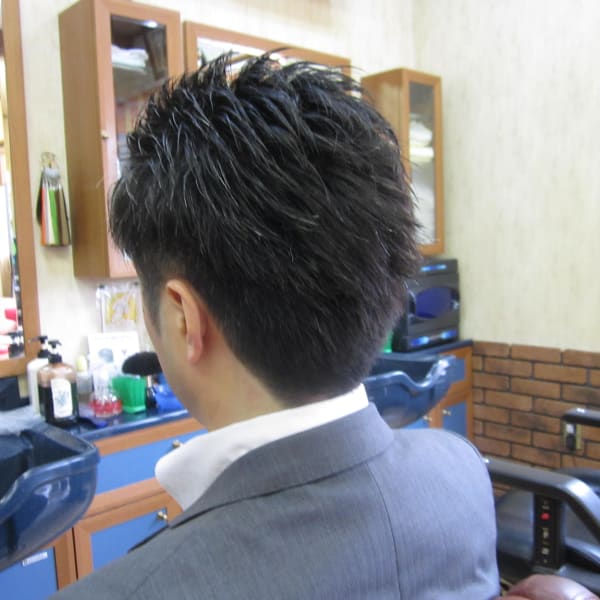 ビジネスマン向けヘアスタイル
