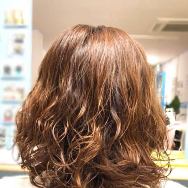 ≪30代40代大人女性≫ しっかりパーマ|理学美容院ひで