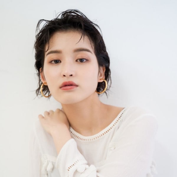 《中目黒サロンe's》カッコよく!ジェル仕上げボブ【佐久間】