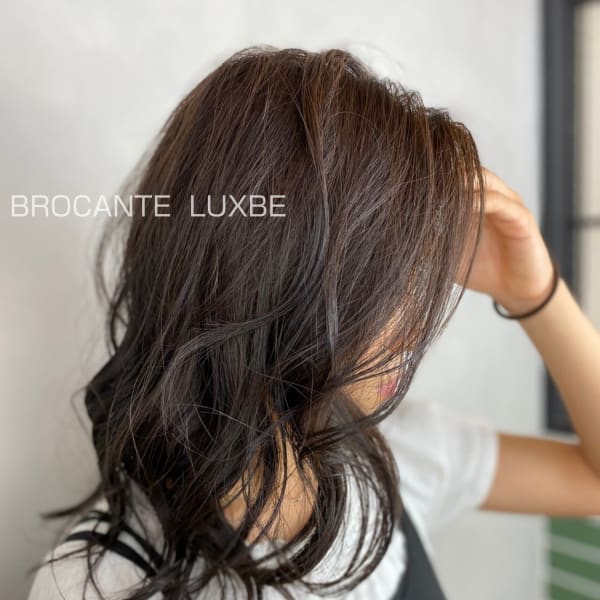 レイヤー ヨシンモリ アッシュブラウン ココアブラウン 小顔