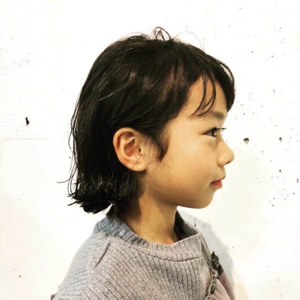 KidsCut×切りっぱなしボブ