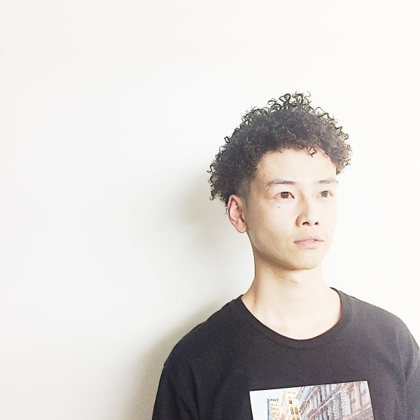 フェード×ツイストスパイラルパーマ