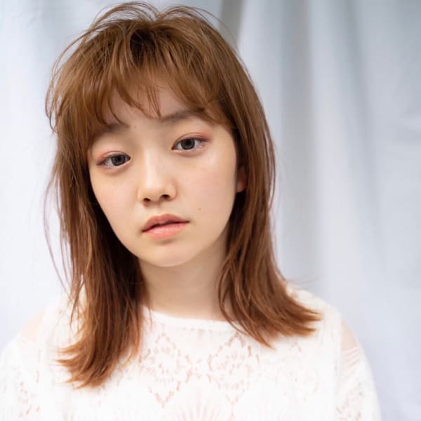 《中目黒サロンe's》ふわっと前髪ツヤ髪ストレート【佐久間】