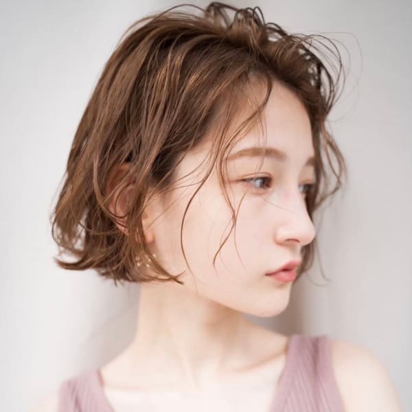 《中目黒サロンe's》抜け感◎大人のウェービーヘア【佐久間】