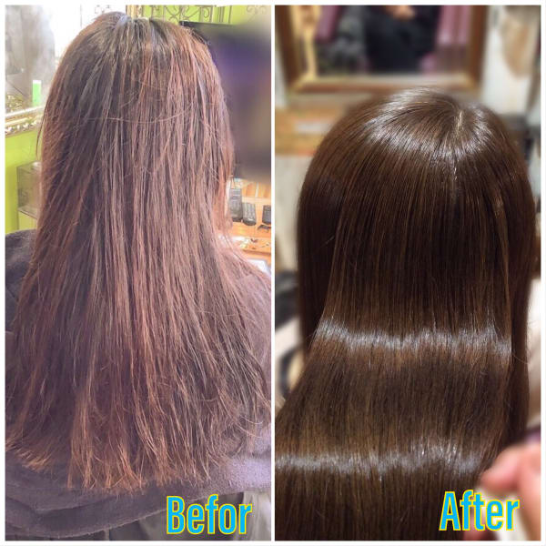 【60歳代】王妃の水エステカラー(施術例)