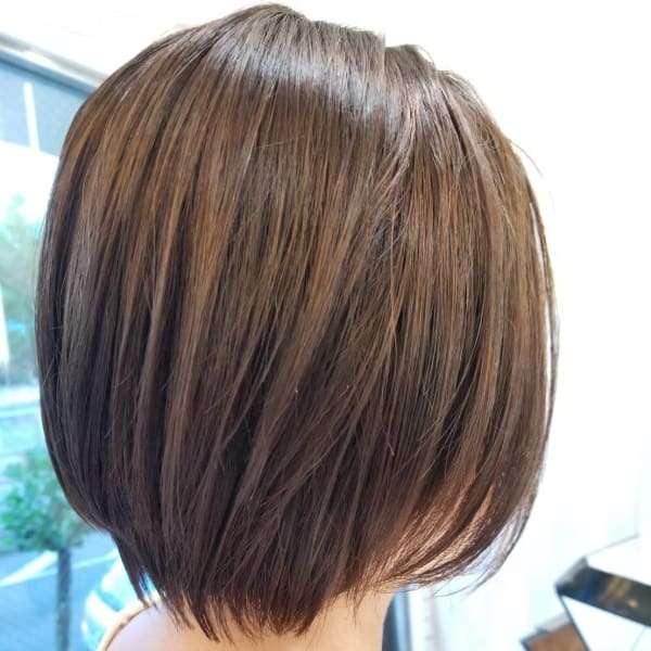 【QUALIS】20代30代 スタイリング簡単ショートボブ