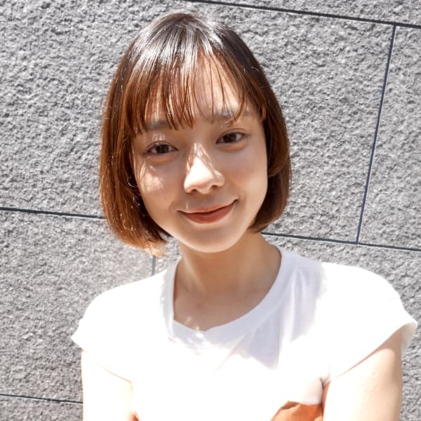 ツヤが決めて大人ショートボブ 【有海一生】/シースルーバング|shushu    organic & hair