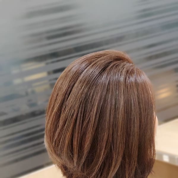 オススメ順 40代 グラデーションカラー ミディアムの髪型 ヘアスタイル 楽天ビューティ
