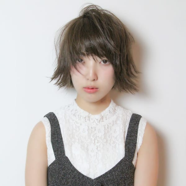 セミウェット☆ナチュラルショート