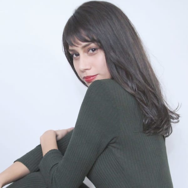 大人かわいい小顔ヘルシーレイヤー