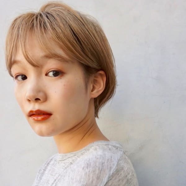 外国人風☆大人可愛いショートヘア|kiyoi hair design