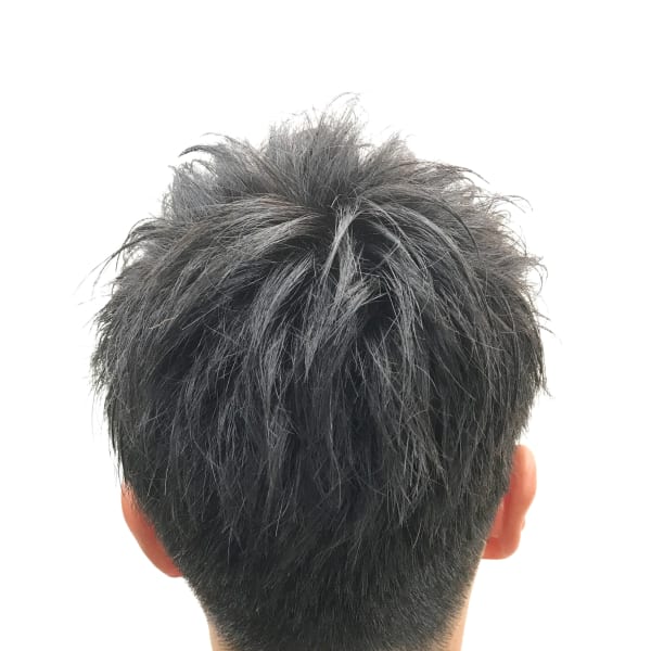 【QUALIS】爽やかスッキリアップバングスタイル