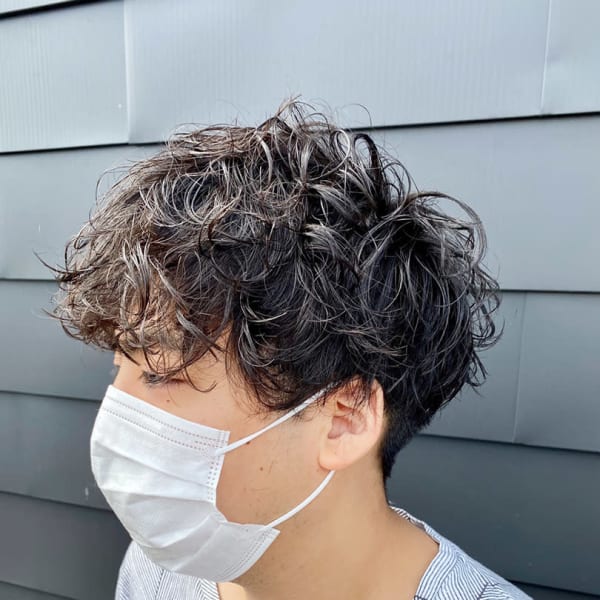スパイラルパーマ メンズ