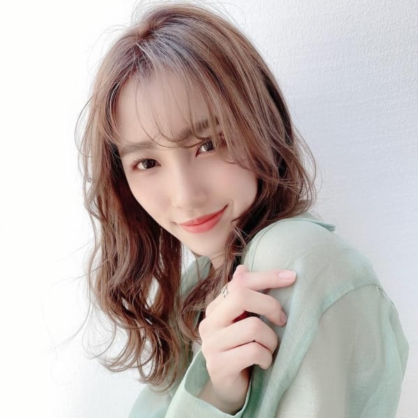 シースルーバングでこなれ大人女子ヘア★|LaBlessあべのキューズ《メンズ大歓迎/メンズパーマ》