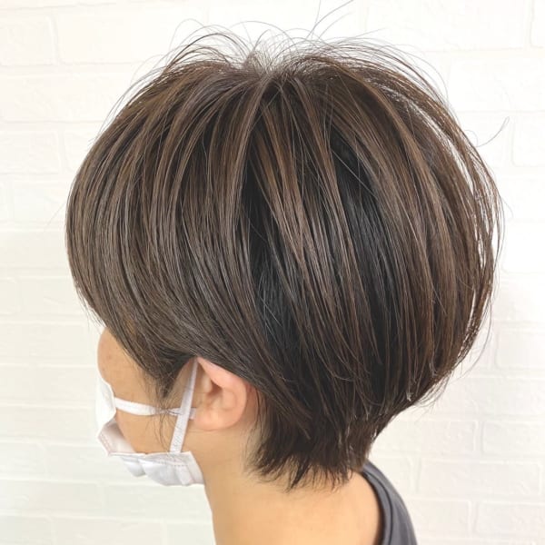 耳かけおしゃれなくびれショート♪