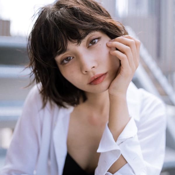 《中目黒サロンe's》ウルフボブ×ラフ感パーマ【ゲンタ】