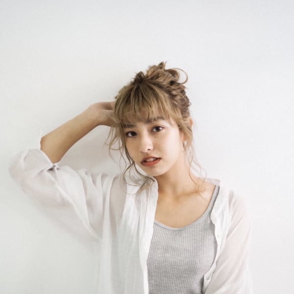 《中目黒サロンe's》ゆるっと可愛いおだんごアップ【佐久間】