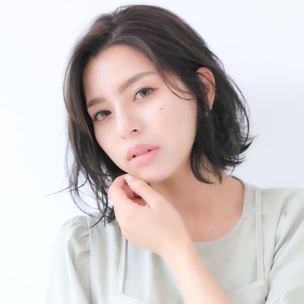 30代40代人気透明感しっかり綺麗めカラー