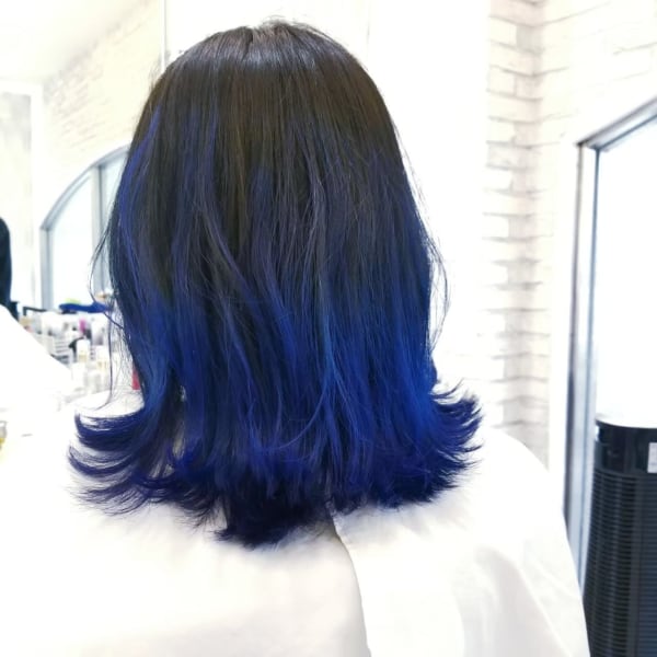 【QUALIS】レディース/ダークブルー/カラーリング