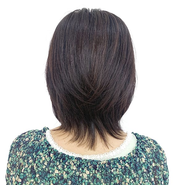 [QUALIS]レイヤー/ミディアム/ウルフレイヤー/40代