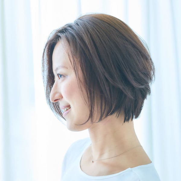 【4ページ目 オススメ順】40代/ナチュラル/ボブ/ミディアムの髪型・ヘアスタイル 楽天ビューティ