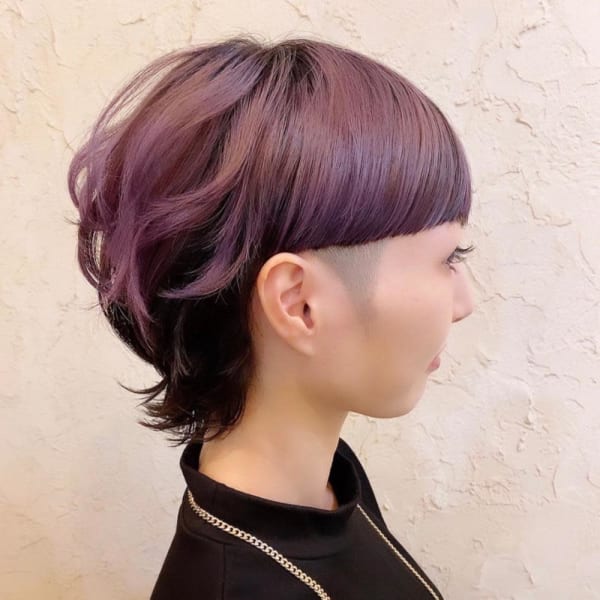 【flor 戸塚】*Bish風マッシュウルフ+ラベンダー*