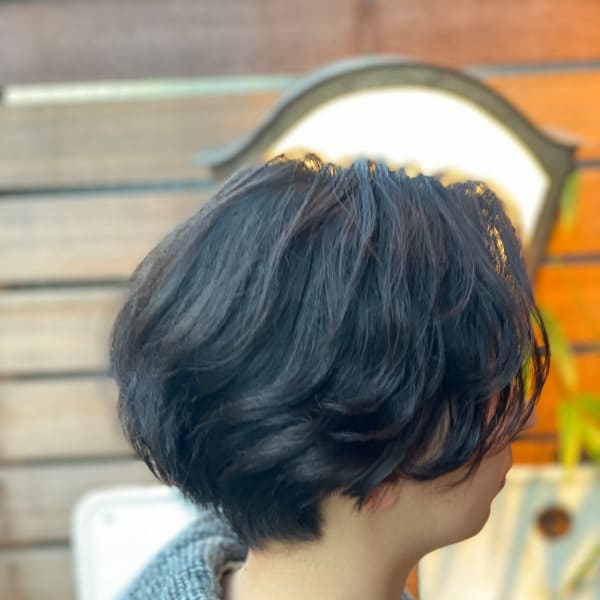 ショートパーマスタイル