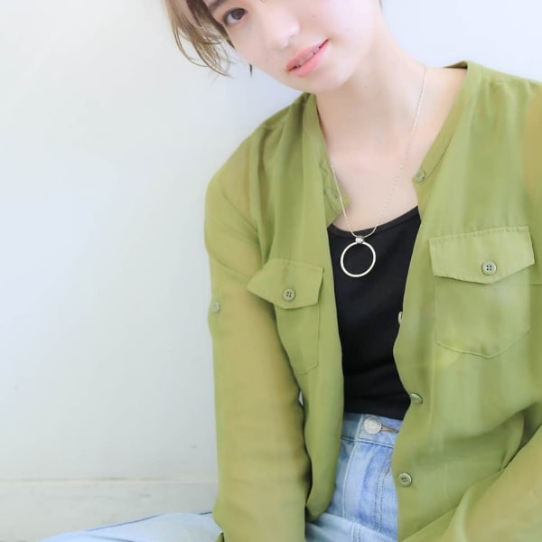 美シルエット♪ウザったバングであざとショート♪