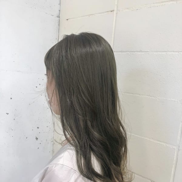 マットベージュ×グラデーションカラー