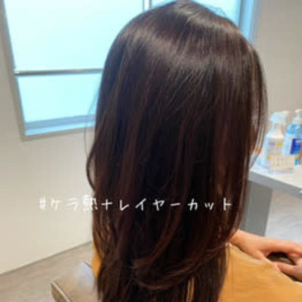 ケラ熱トリートメント＋レイヤーカット♪ スタイリスト下山