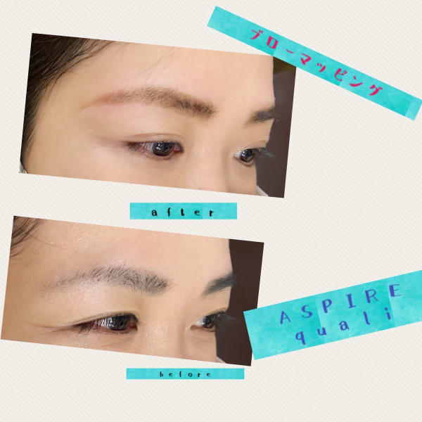 眉デザイン☆ブローマッピング|ASPIRE