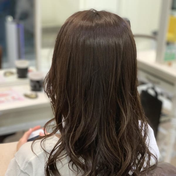 【ハイライト】明るい白髪染め