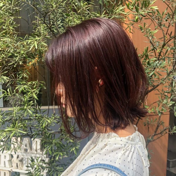 肌が綺麗に見える ラベンダーブラウン ピンク