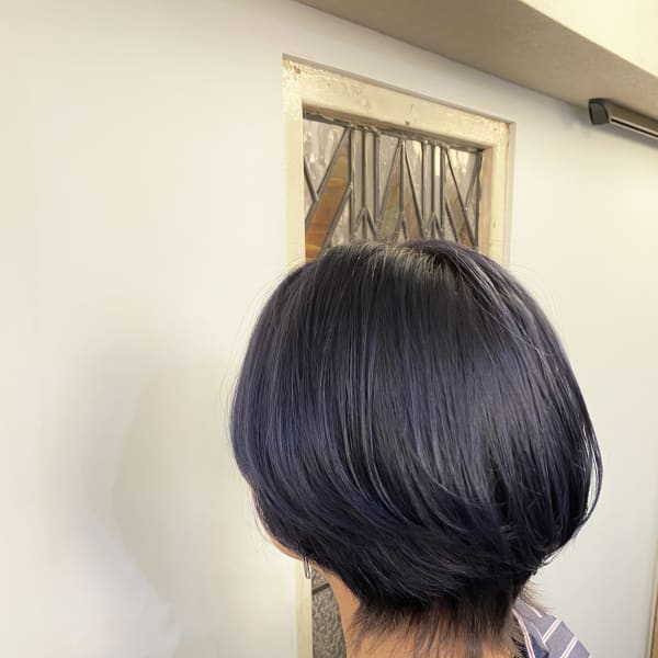 色落ち綺麗なネイビカラー