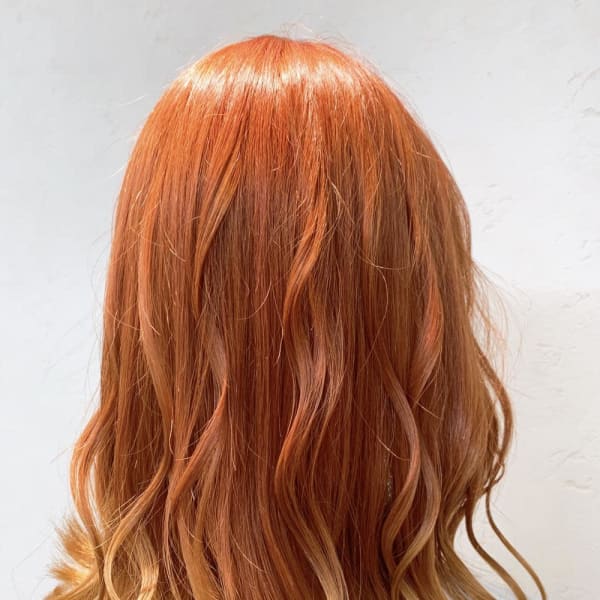 Lia&伊藤夏海 韓国風オレンジカラー◎