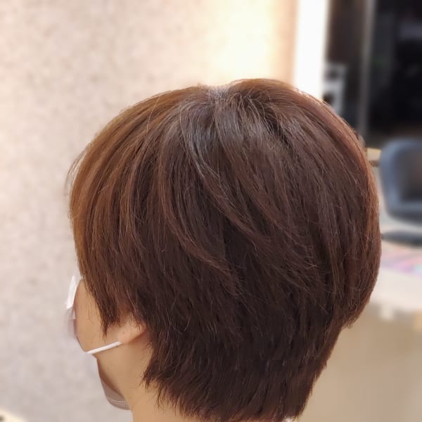 オススメ順 50代 黒髪 ショートの髪型 ヘアスタイル 楽天ビューティ