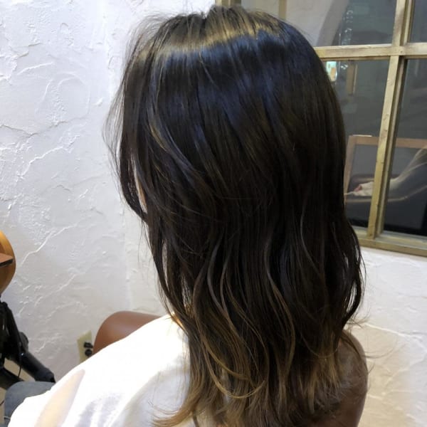 ☆バレイヤージュ×ベージュグラデーション☆