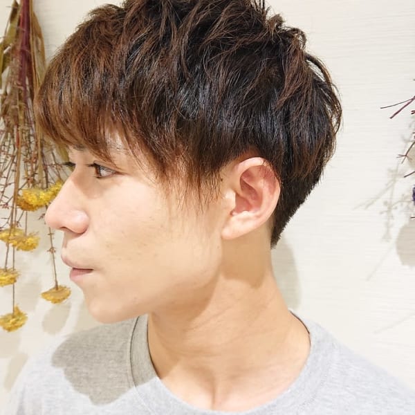 鉄板ツーブロック