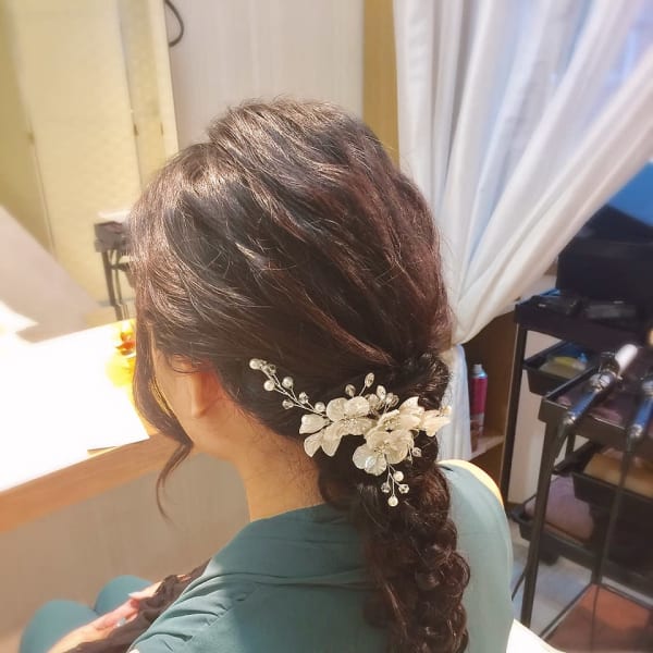 華やか編み下ろし