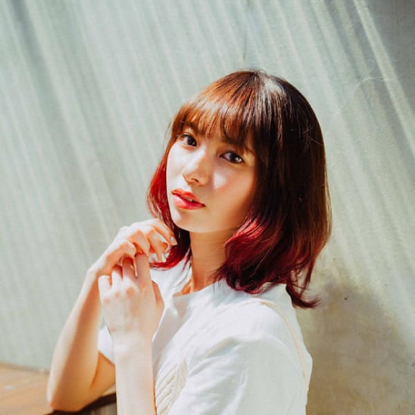 ピンクグラデーションレイヤー