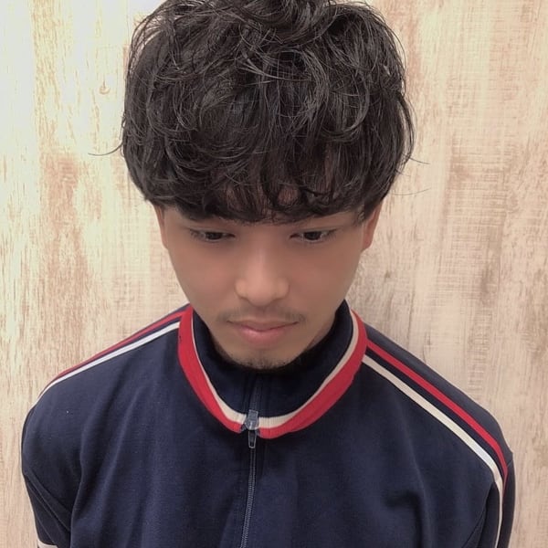 マッシュパーマ