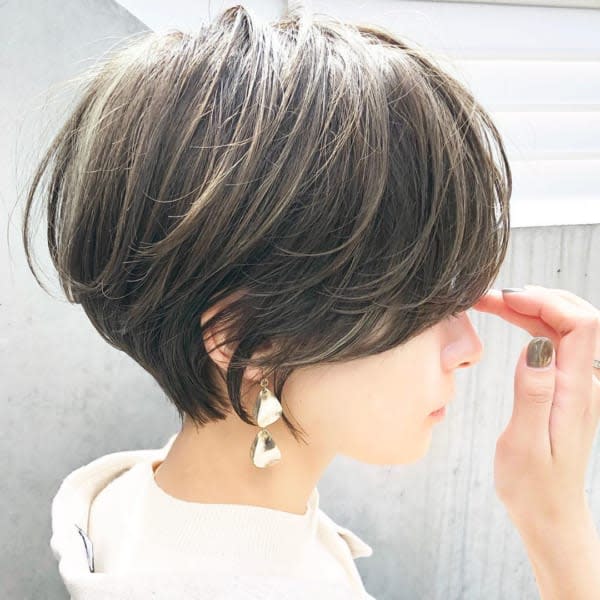 大人可愛いショートボブ【creaイオンモール座間】