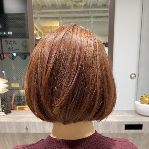 切りっぱなしボブ