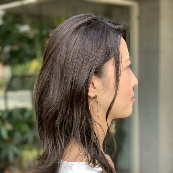 ウルフレイヤー_秋髪モノトーンベージュ