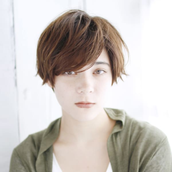 20代30代40代 記憶に残る小顔ショート【守山】