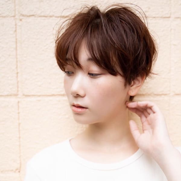 《中目黒サロンe's》柔らかハンサムショート【佐久間】
