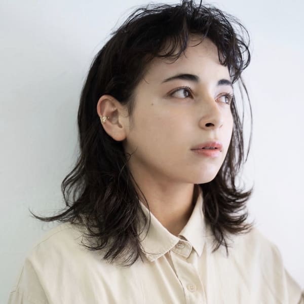 《中目黒サロンe's》大人のナチュラルパーマ【佐久間】